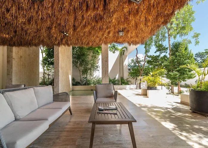 Lux 2br With Rooftop Pool, Spa, Gym, Kids Playroom #229 Tulum